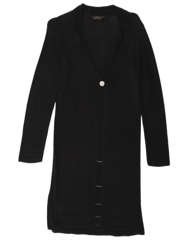 Marks & Spencer Γυναικείο πουλόβερ See Through Cardigan UK 12 Medium Black