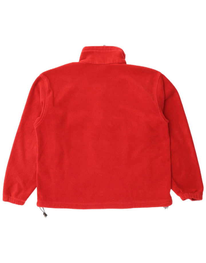 Columbia Ανδρικό Fleece Jacket UK 42 XL Red Polyester