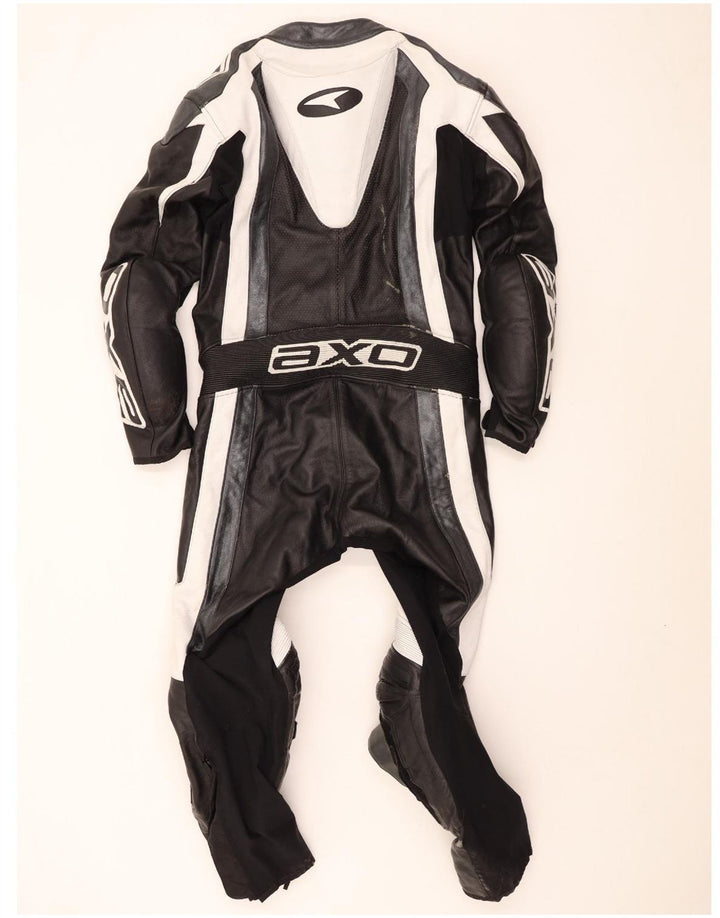 AXO Boys Graphic Jumpsuit 10-11 Years Black Colourblock Δερμάτινη μοτοσυκλέτα