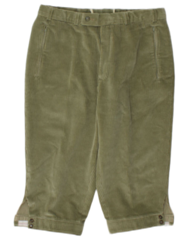 Vintage Ανδρικό Κοτλέ Σορτς IT 48 Medium W30 Χακί
