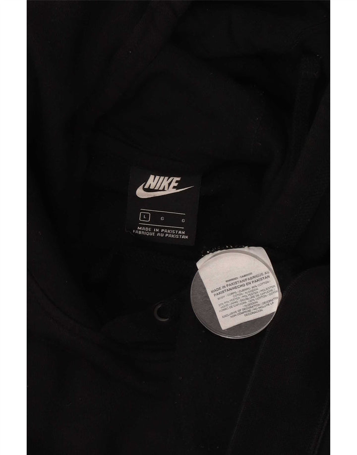 Ανδρικό φούτερ Nike, μεγάλο μαύρο βαμβακερό