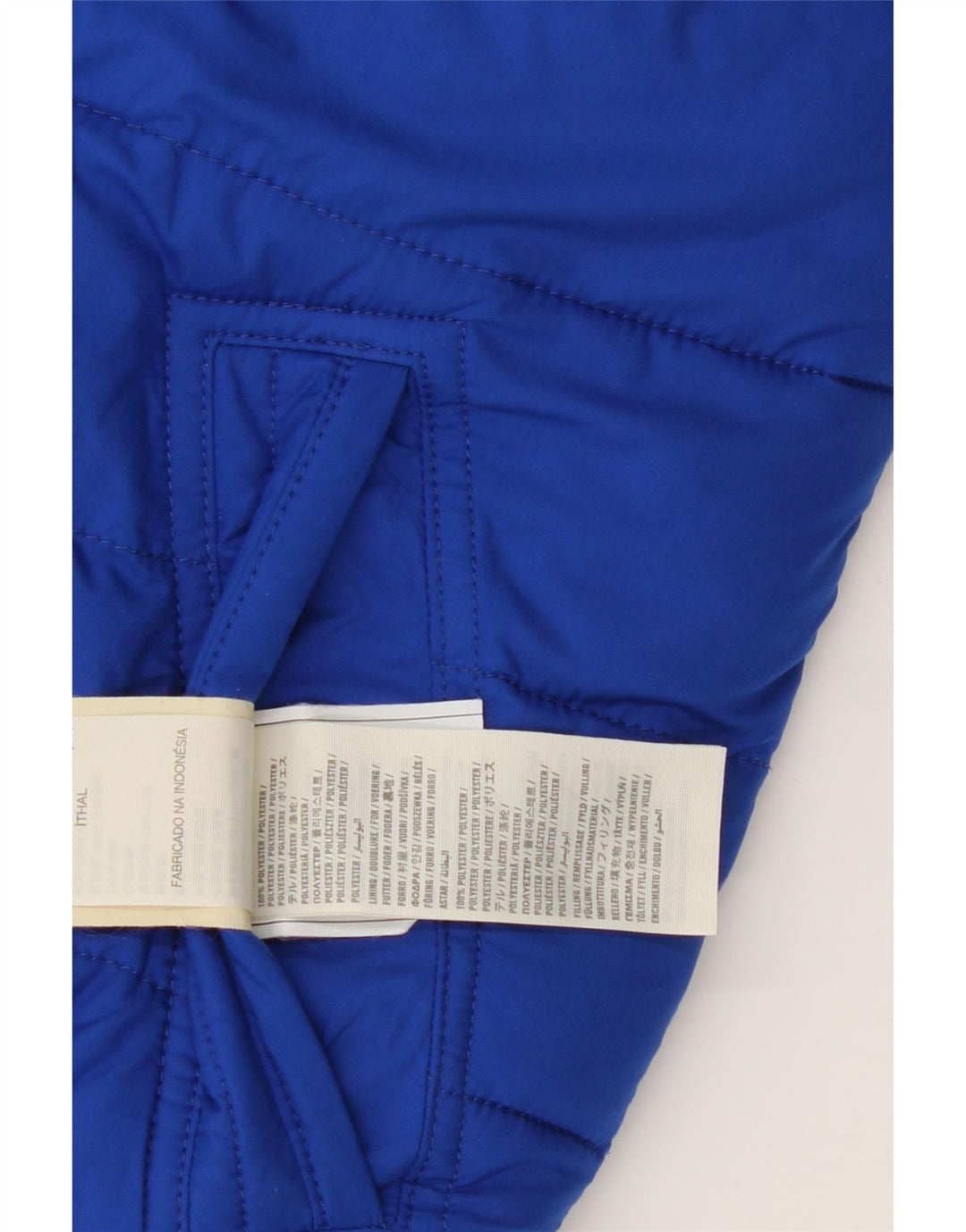 Hollister Ανδρική αναστρέψιμη επένδυση Gilet UK 38 Medium Navy Blue Polyester