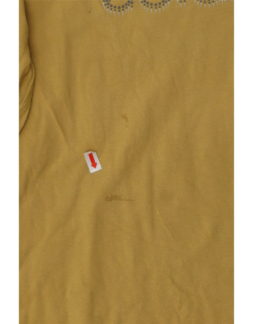 COLUMBIA Γυναικείο τοπ μακρυμάνικο UK 14 μεγάλο κίτρινο βαμβάκι