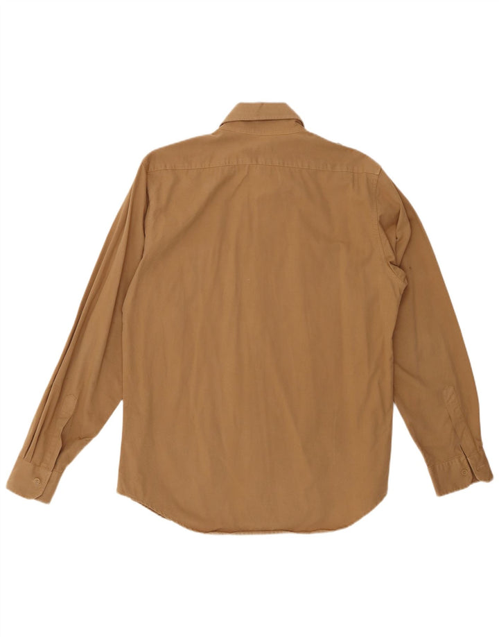 BENETTON Ανδρικό πουκάμισο Military Flannel Medium Beige