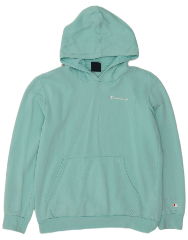 CHAMPION Κορίτσια με κουκούλα 13-14 ετών XL Τυρκουάζ βαμβάκι