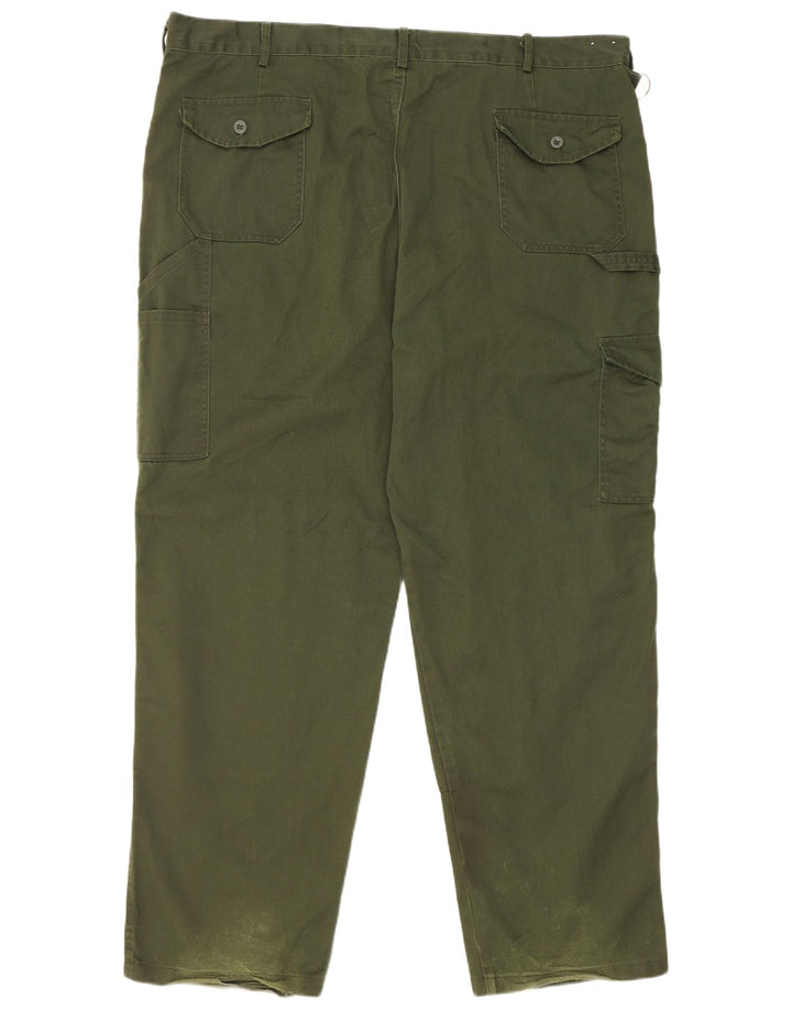 Dickies Ανδρικό κωνικό παντελόνι Cargo W44 L30 Πράσινο Πολυεστέρας