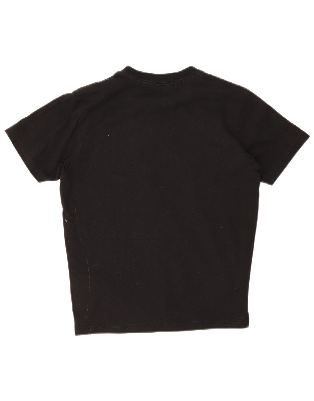 Dickies Γυναικείο T-Shirt Top UK 12 Μεσαίο μαύρο βαμβακερό