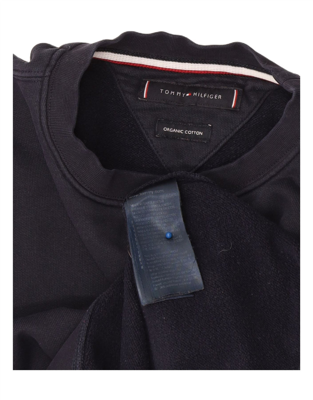Ανδρικό φούτερ Tommy Hilfiger Jumper Μεσαίο μπλε βαμβακερό