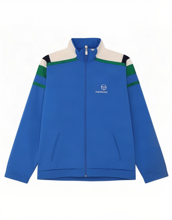 Ανδρική φόρμα Sergio Tacchini Top Jacket IT 52 Large Blue Colourblock