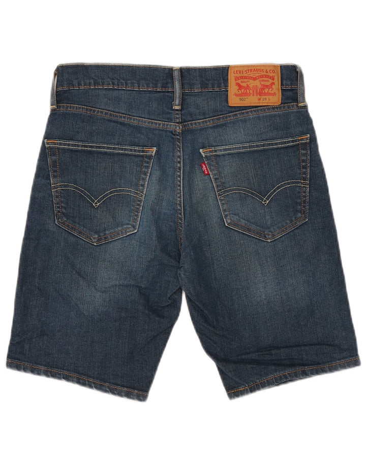 LEVI'S Ανδρικό Σορτς Τζιν 502 W29 Μικρό Μπλε