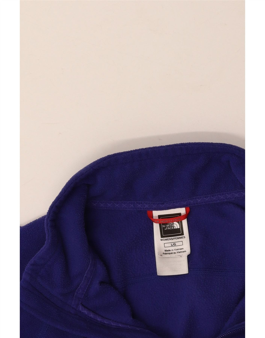 THE NORTH FACE Γυναικείο Fleece Jacket UK 16 Large Purple Polyester