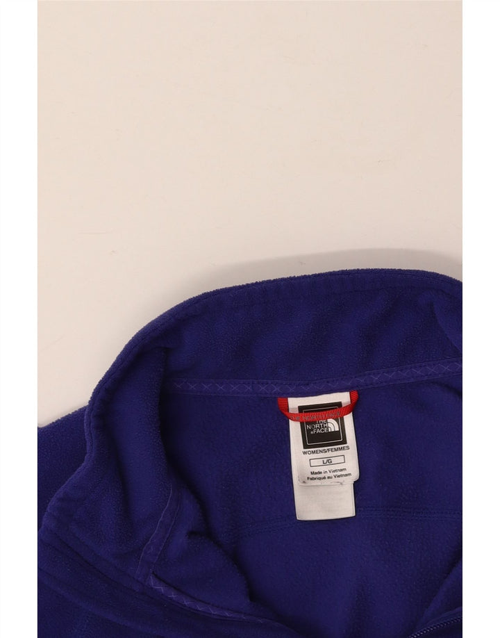 THE NORTH FACE Γυναικείο Fleece Jacket UK 16 Large Purple Polyester