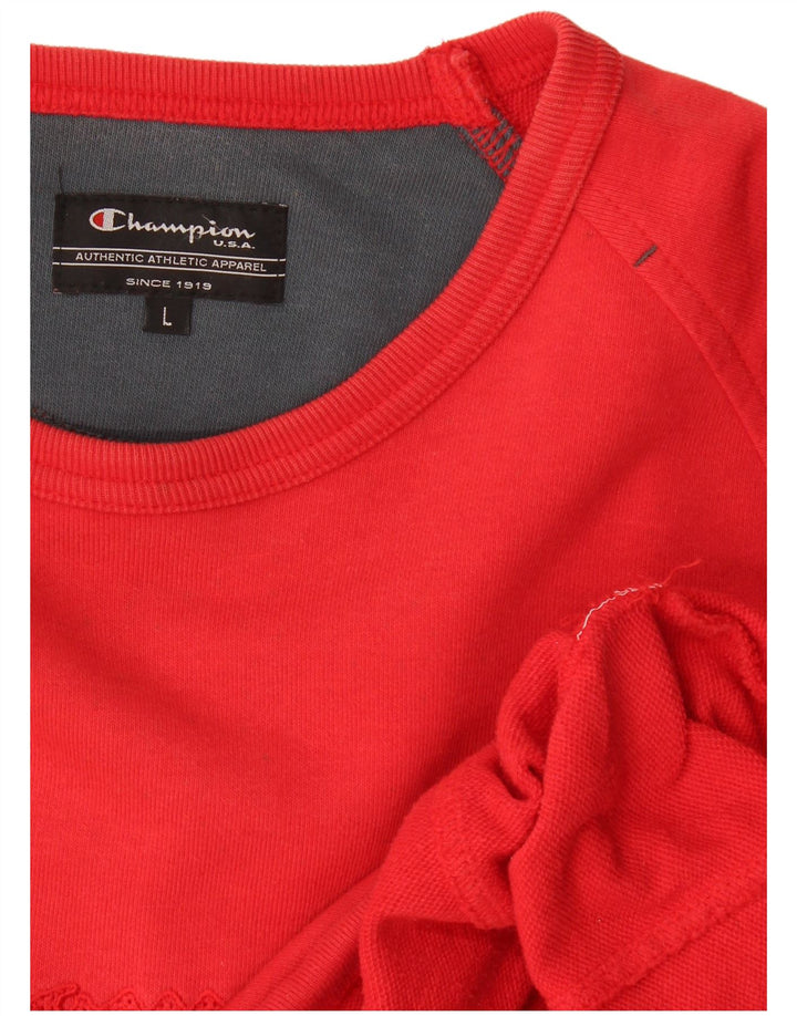 Ανδρική γραφική φούτερ Champion Jumper Large Red
