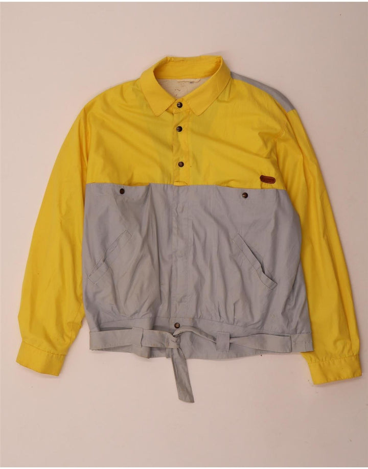 Sportman Ανδρικό μπουφάν Bomber IT 52 XL Yellow Colourblock