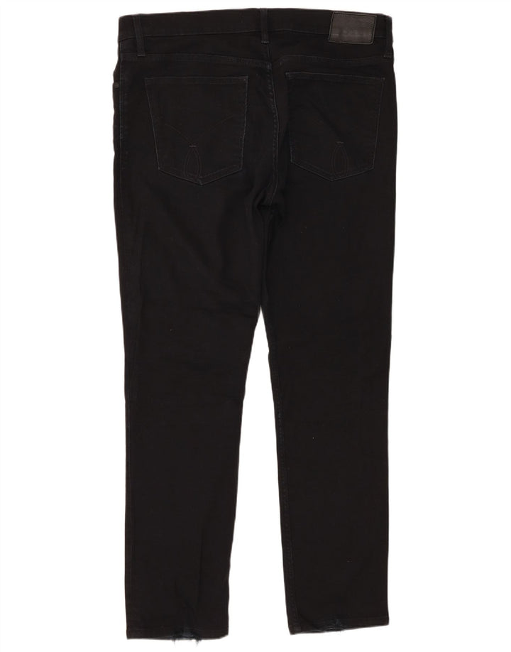 Calvin Klein Ανδρικό Slim Jeans W36 L32 Μαύρο βαμβακερό