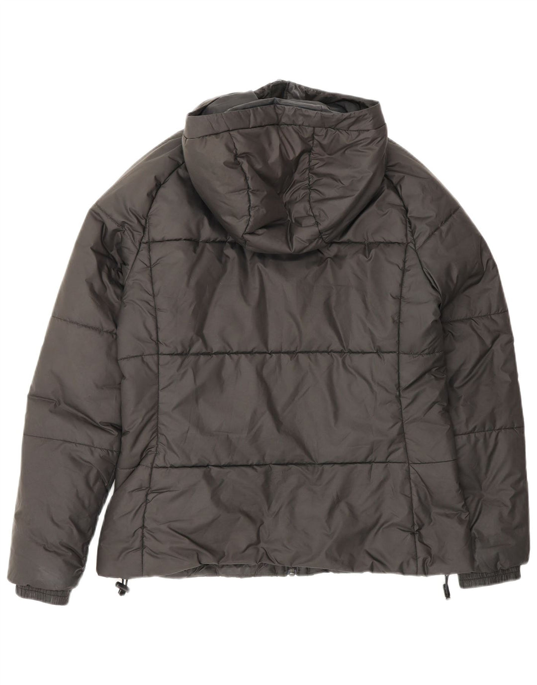 Γυναικείο μπουφάν με κουκούλα Adidas UK 12/14 Μεσαίο Μαύρο