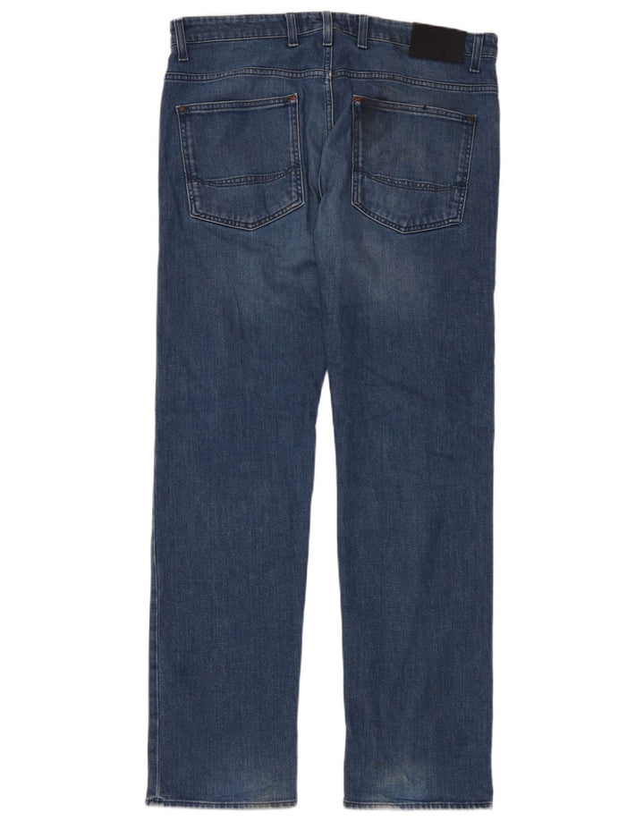 Ανδρικό τζιν ίσιο Ted Baker W36 L34 Μπλε βαμβακερό
