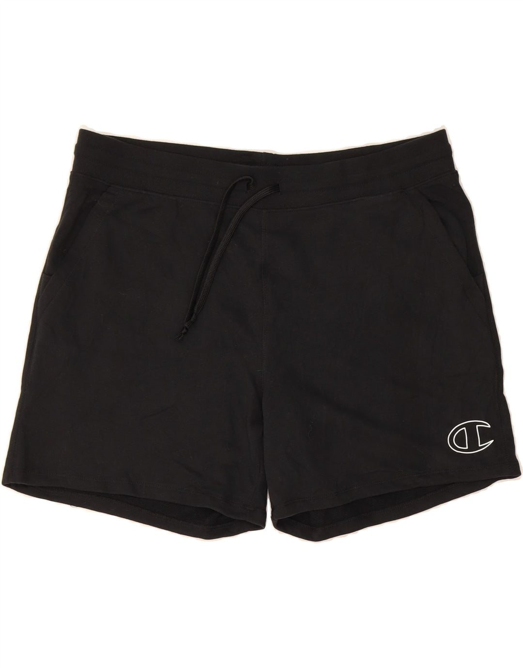 CHAMPION Mens Sport Shorts XL  Black Cotton Vintage Champion and Second-Hand Champion from Messina Hembry 