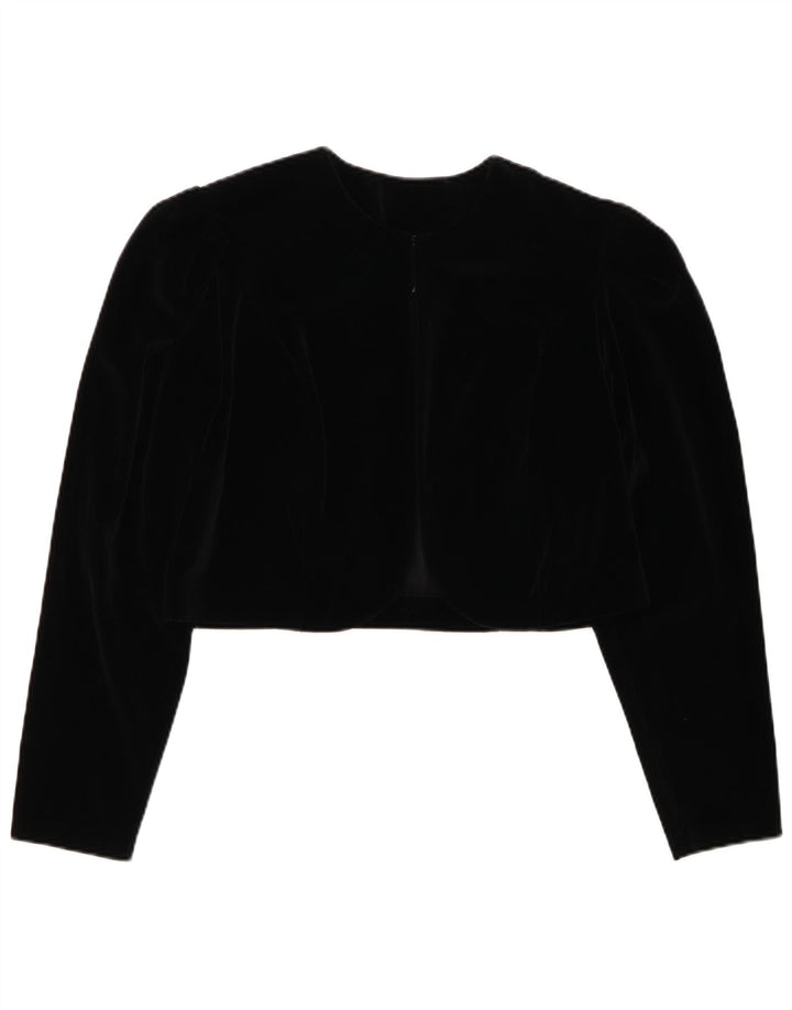 CHOU CHOU Γυναικείο Bolero Top UK 14 Large Black