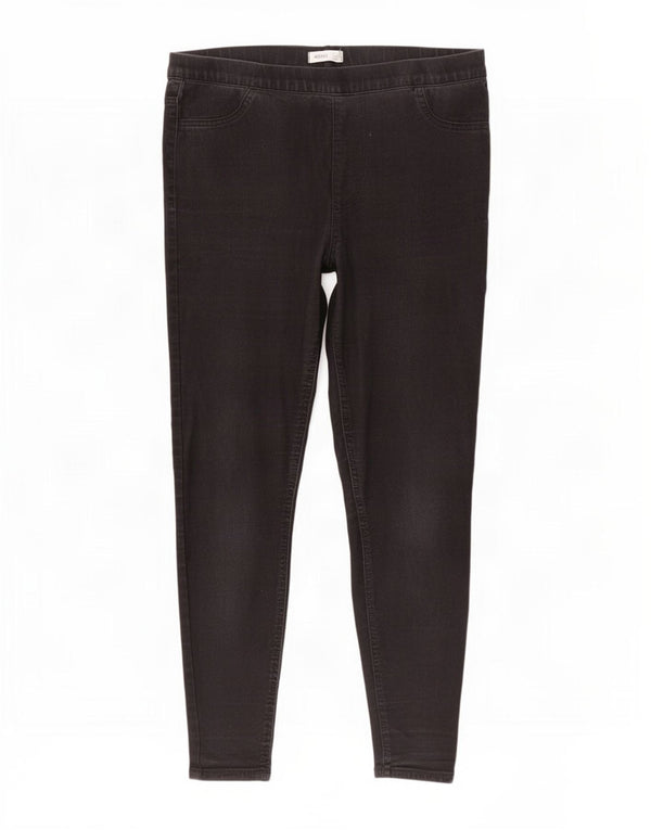 Marks & Spencer Womens Jegging Jeans UK 16 Large W34 L29 Black Cotton