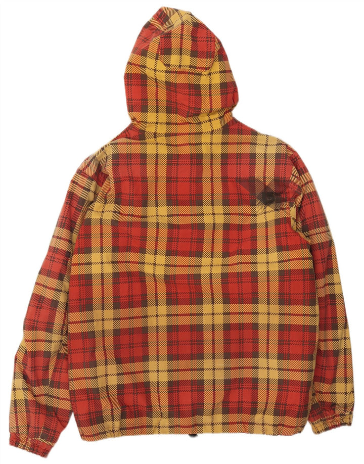 Burton Ανδρικό μπουφάν σκι με κουκούλα UK 38 Medium Red Check Polyester
