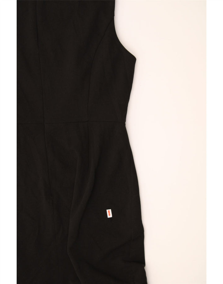 TOMMY HILFIGER Womens Sleeveless A-Line Dress US 12 Large Black Polyester Vintage Tommy Hilfiger and Second-Hand Tommy Hilfiger from Messina Hembry 