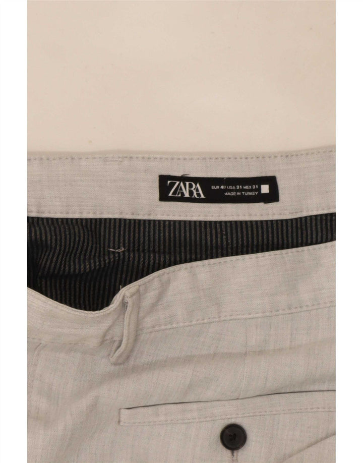 Zara Ανδρικό παντελόνι Chino Slim EU 40 Medium W31 L28 Grey