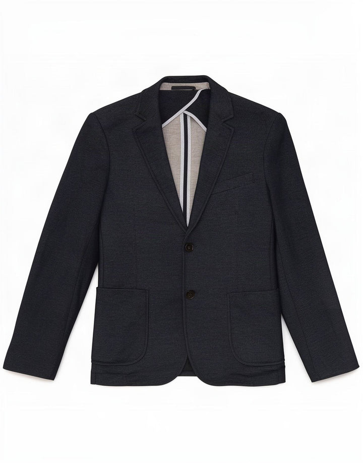 Zara Ανδρικό σακάκι μπλέιζερ με 2 κουμπιά EU 46 Small Navy Blue Polyester