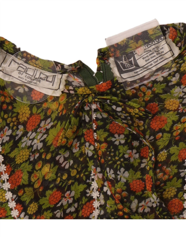 Radley Γυναικείο Maxi Φόρεμα EU 38 Μεσαίο Πράσινο Floral