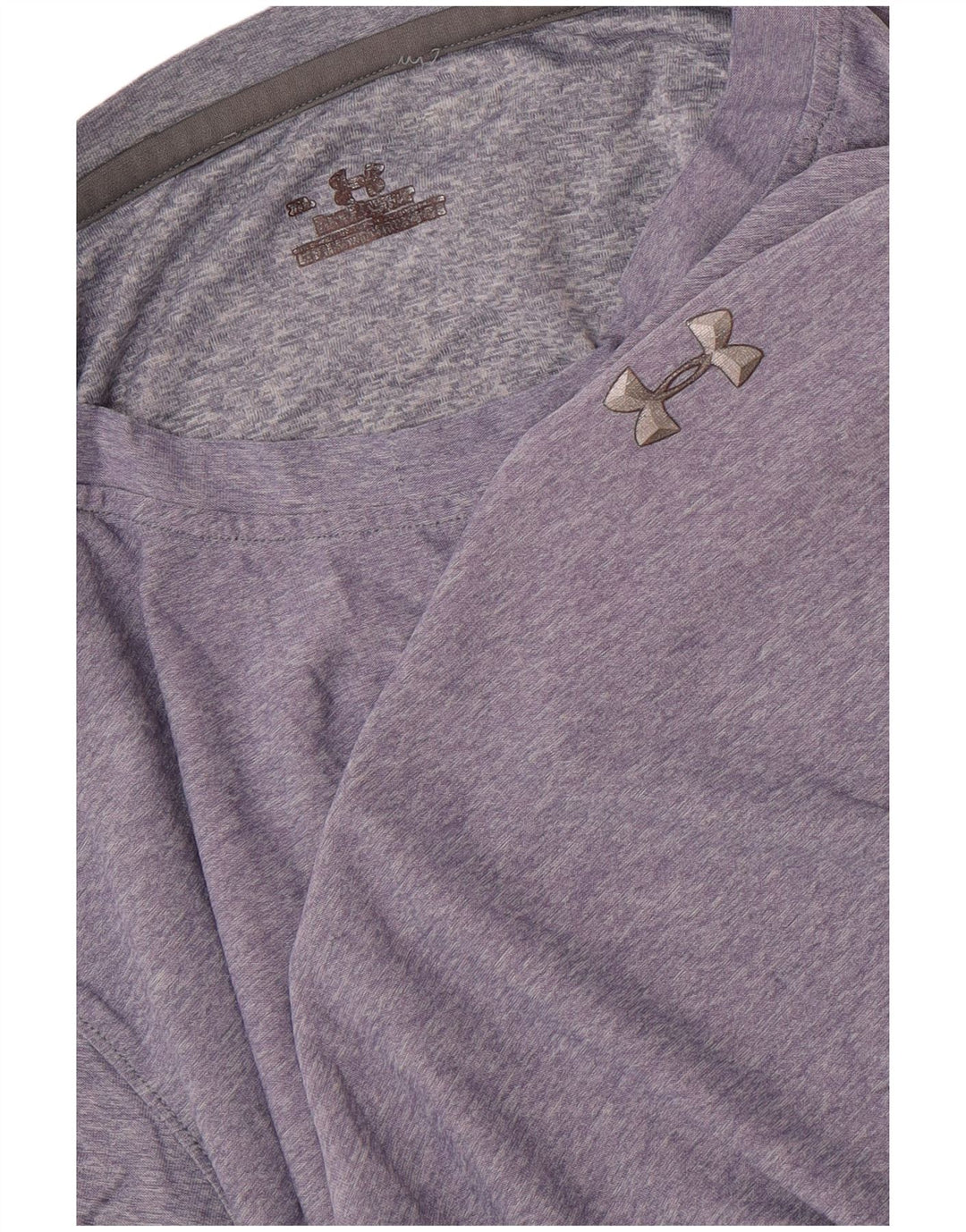 Ανδρικό T-Shirt UNDER Armour Top XL Purple Flecked
