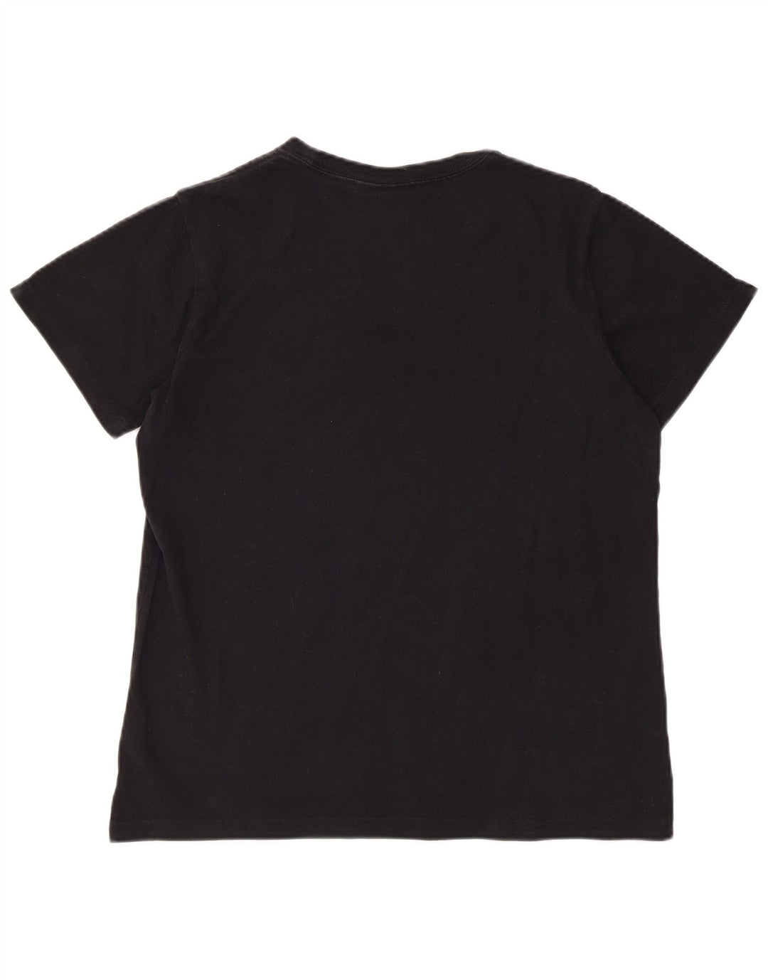 Ανδρικό γραφικό T-Shirt ADIDAS Top Μεσαίο μαύρο βαμβακερό