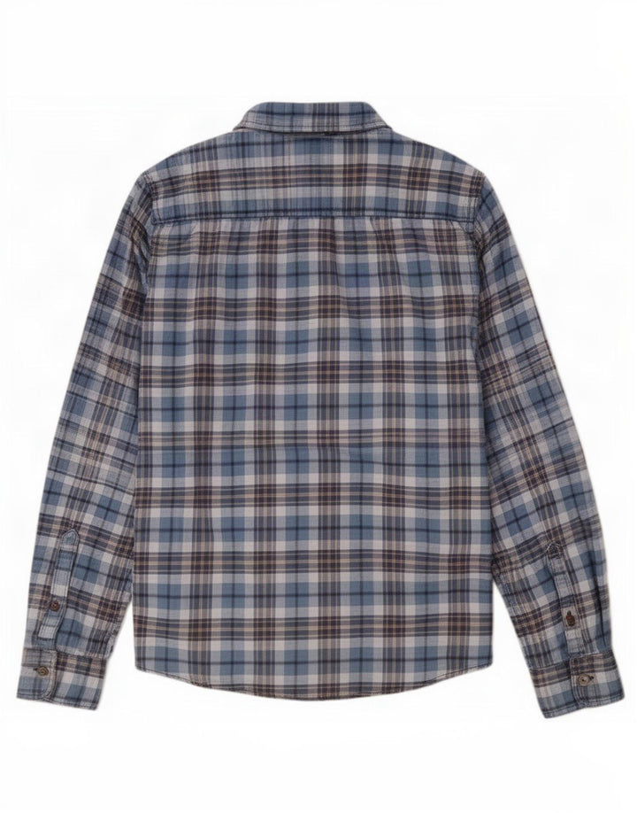 Ανδρικό πουκάμισο Fat Face Medium Blue Check Cotton