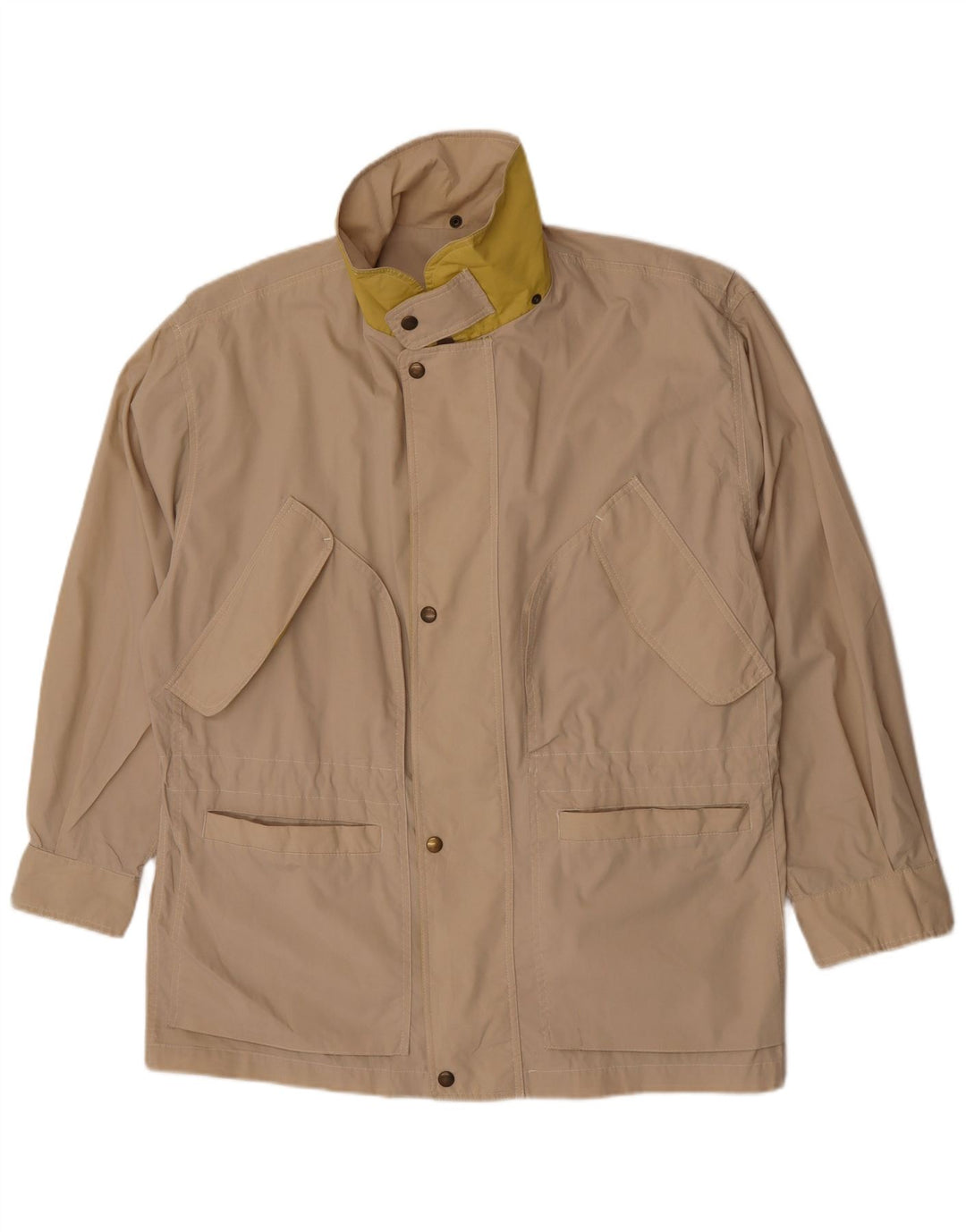 Vintage Mens Utility Jacket UK 42 XL Beige