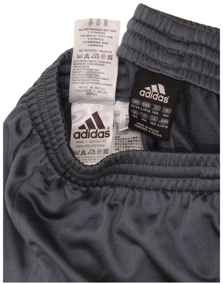 Παντελόνι αθλητικής φόρμας Adidas Boys 13-14 Years Navy Blue Polyester