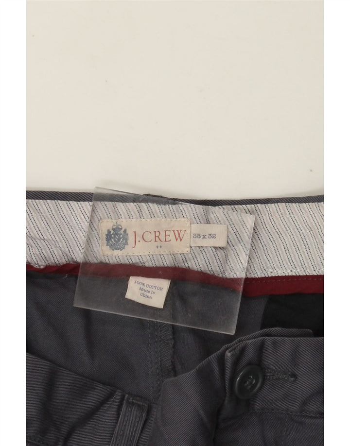 J. CREW Ανδρικό ίσιο παντελόνι Chino W38 L32 Γκρι βαμβακερό