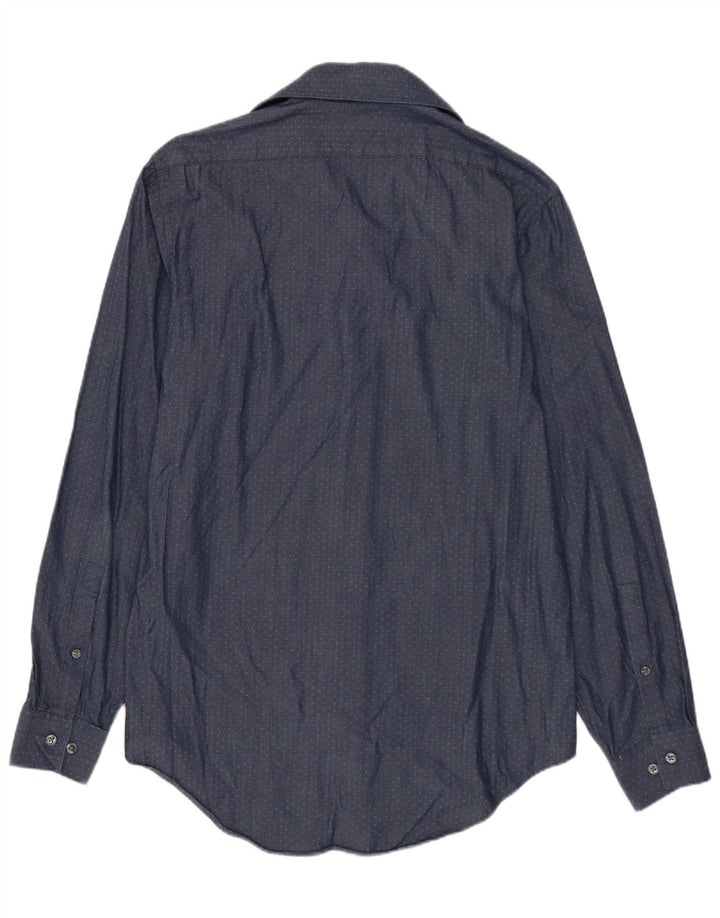 Ανδρικό πουκάμισο CALVIN KLEIN Slim Fit Medium Navy Blue Spotted
