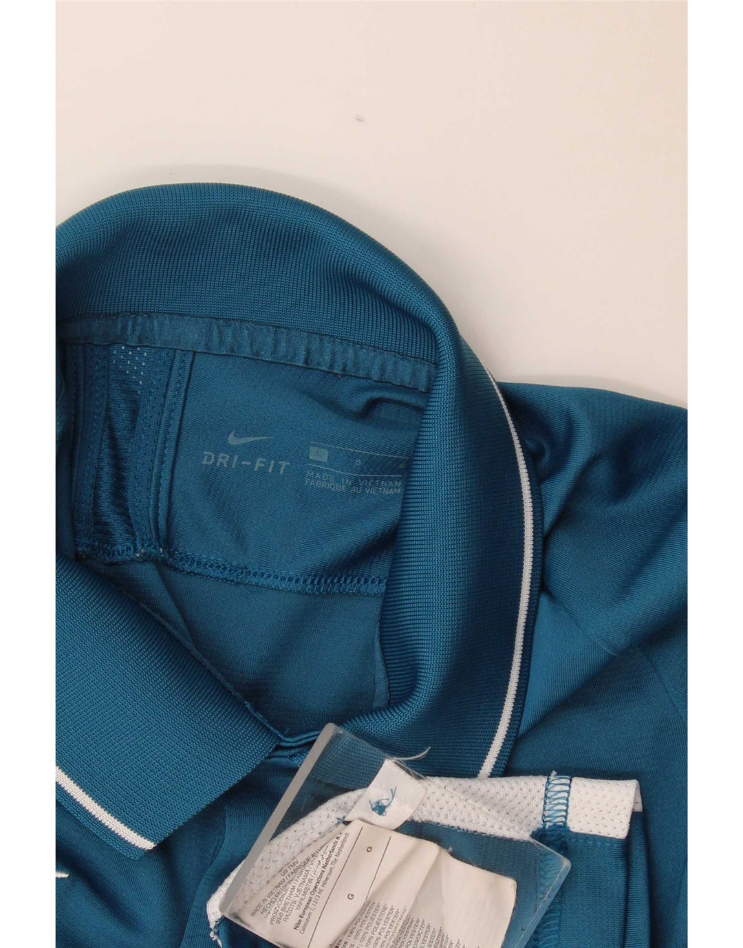 Ανδρικό μπλουζάκι Nike Dri Fit Polo με μεγάλο μπλε πολυεστέρα