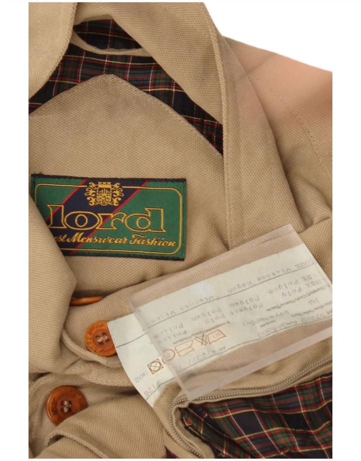 Ανδρικό μπουφάν LORD Bomber UK 42 XL Beige Polyester