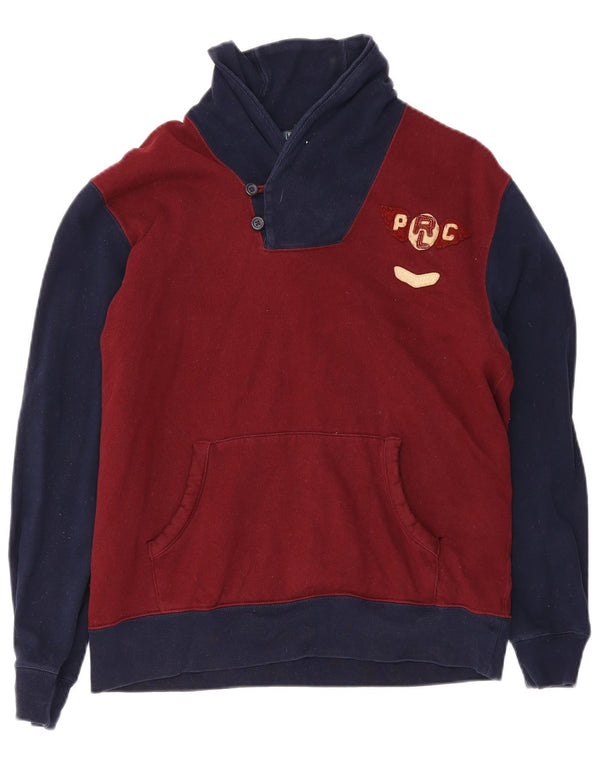 Polo Ralph Lauren Boys Φούτερ Jumper 15-16 ετών XL Βουργουνδίας
