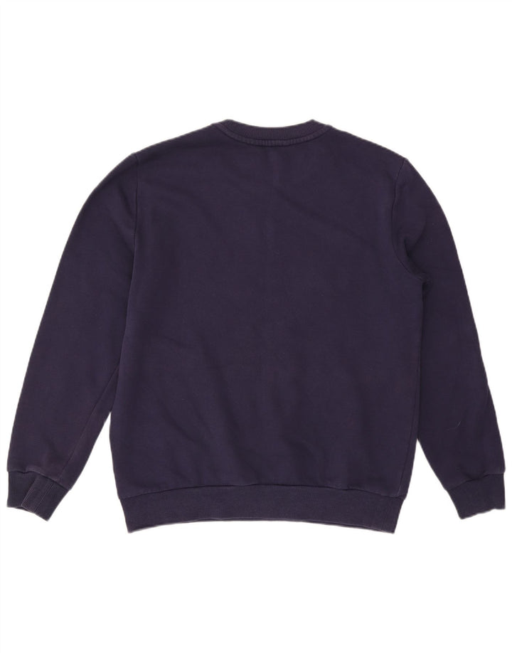 Ανδρικό γραφικό φούτερ Calvin Klein Jeans Jumper Medium Navy Blue Cotton