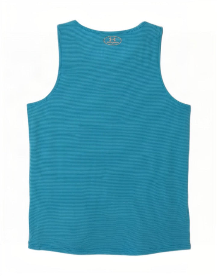 Ανδρικό γιλέκο Under Armour Large Blue Pinstripe Polyester Sports