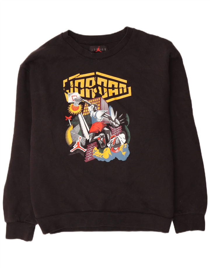 Ανδρικό γραφικό φούτερ Jordan Jumper XL Μαύρο βαμβακερό