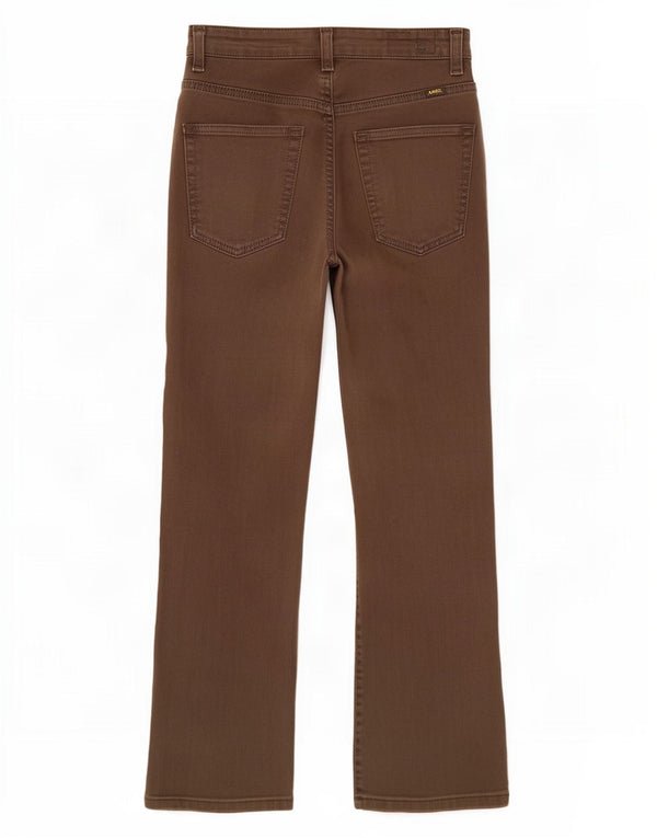 Lee Womens Bootcut Jeans W28 L28 Καφέ Βαμβακερό