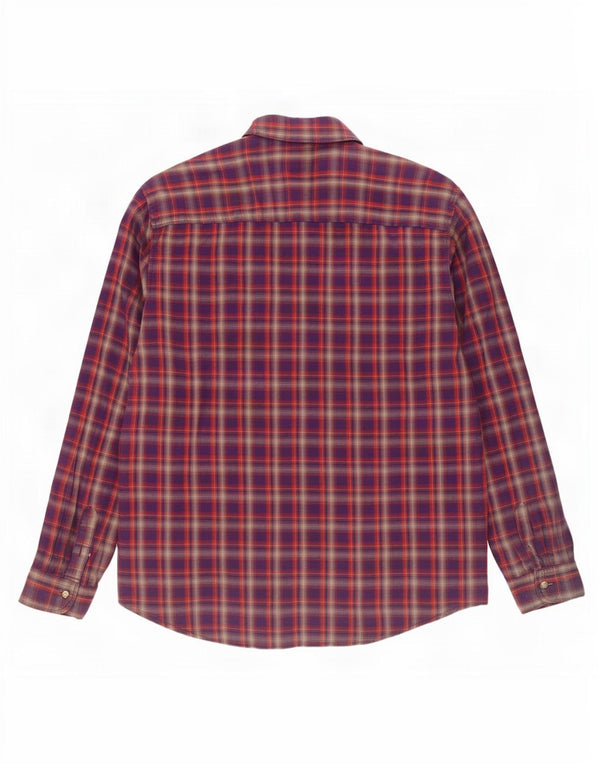 Ανδρικό πουκάμισο Lee Flannel 2XL Purple Check Cotton