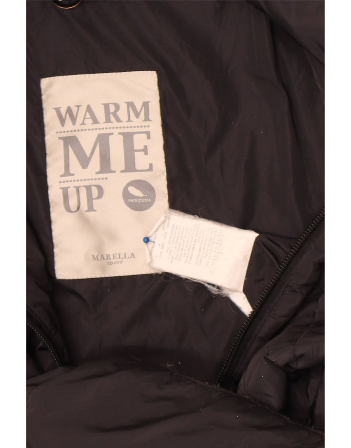 Marella Γυναικείο Sport Padded Coat UK 14 Large Black Polyamide