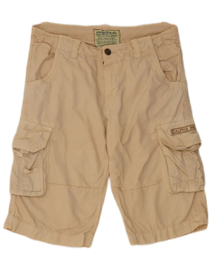 Ανδρικό σορτς Cargo Alpha Industries W32 Medium Beige
