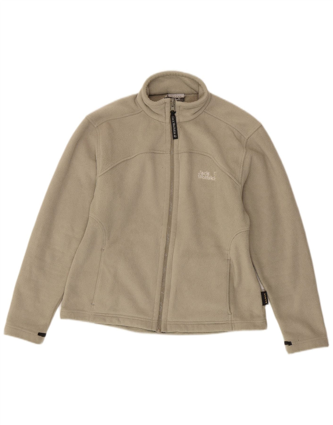 Γυναικείο Jack Wolfskin graphic fleece jack UK 12 Medium Grey Polyester