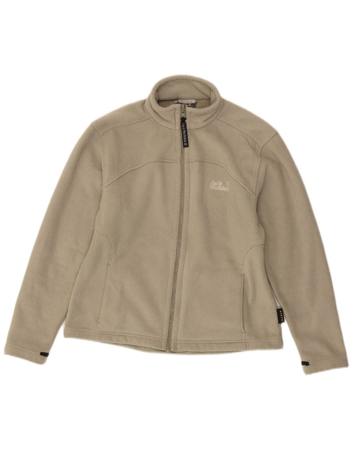 Γυναικείο Jack Wolfskin graphic fleece jack UK 12 Medium Grey Polyester