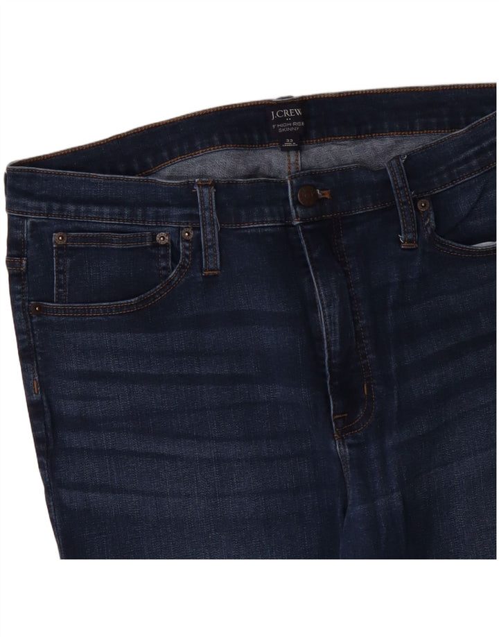 J. CREW Γυναικείο Ψηλό Ψηλό Skinny Jeans W33 L28 Μπλε