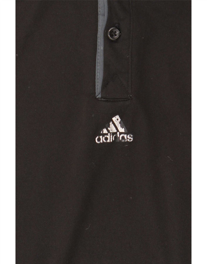 Ανδρικό πουκάμισο Adidas Climacool Polo Medium Black Colourblock